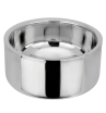 Миска Mr.Kranch из нержавеющей стали Straight Line Bowl, нескользящее основание, 2,2 л