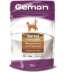 Gemon Cat Senior Turkey для кошек пожилых с индейкой,100г