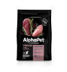 AlphaPet сухой корм  для взрослых кошек стерилизованных, с уткой и индейкой,0,4кг