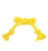 Playology сенсорный канат PUPPY SENSORY ROPE для щенков мелких и средних пород 8-16 недель с ароматом курицы, цвет желтый