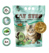 Cat Step Tofu Green Tea Наполнитель комкующийся растительный для кошачьих туалетов, 6л