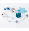 Игрушка Petpark для кошек Космический сет с кошачьей мятой (5 шт в комплекте)
