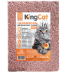 KingCat Тофу Наполнитель для кошачьего туалета (персик), 6л