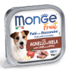 Влажный корм Monge Dog Fruit для собак, с ягненком и яблоком, консервы, 100 г