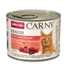 Animonda Carny Senior Консервы для взрослых кошек (говядина, сердце индейки), 200г