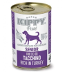 Kippy Dog SENIOR Консервы Беззерновые(grain&meal free) для собак всех пород паштет (индейка) 400 г