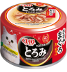 INABA ЧАО ТОРОМИ консерва для кошек куриное филе, тунец Магуро, сурими 80гр