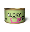 Lucky консервы для кошек с индейкой 130гр