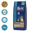 Brit Premium Корм сухой для собак с чувствительным пищеварением (ягненок, индейка), 15кг