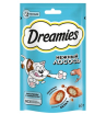Лакомство Dreamies для взрослых кошек с добавлением лосося, 60г
