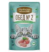 Деревенские Лакомства консервированный корм для кошек «Тунец с курицей», 50гр