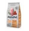 AlphaPet MONOPROTEIN сухой корм для собак мелких пород индейка 3кг