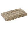 Лежанка MidWest Ombre для собак и кошек плюшевая с завитками 57х31 см, мокко