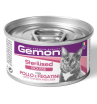 Gemon Cat Mousse chicken/liver  дял кошек  стерилизованных мусс с курицей и печенью ,85г