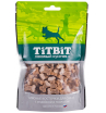 Titbit Колбасный двор Лакомство для собак (косточки мясные с индейкой и творогом), 145г
