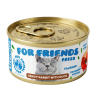 For Friends влажный корм длястерилизованных кошек, бульон (кролик,утка,клюква) 85гр