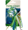 Feline Clean игрушка для кошек Dental Мячик из каната, ленты и перья