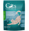 Наполнитель Cat's choice растительный комкующийся 48л (20кг) без аромата