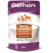 Gemon Dog Senior Turkey  для собак  пожилых с кусочками индейки ,100гр