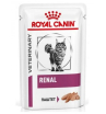 Royal Canin Renal Feline Корм диетический для взрослых кошек для поддержания функции почек, паштет, 0,085кг