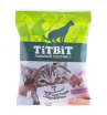 TiTBiT Лакомство для кошек (хрустящие подушечки с паштетом из лосося), 30г