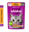 Whiskas Корм консервированный для кошек (паштет с курицей, индейкой), 75г