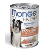 Monge Dog Fresh влажный корм для пожилых собак с мясным рулетом с индейкой и овощами в консервах 400 г