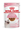 Royal Canin Kitten Gravy Корм консервированный для котят в период второй фазы роста в возрасте до 12 месяцев, кусочки в соусе, 85г