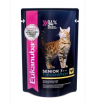 Eukanuba CAT ADULT CHICKEN +7 влажный корм для кошек старше 7 лет, соус (курица) 85гр