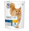 Perfect Fit сухой корм для взрослых домашних кошек с курицей, 650 г