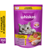 Whiskas для взрослых кошек подушечки с паштетом (курица, индейка), 350г