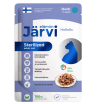 Jarvi для кошек стерилизованных с уткой, кусочки в желе,85г