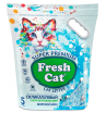 Fresh Cat Наполнитель силикагелевый для кошачьих туалетов, впитывающий (аромат морской бриз), 5л