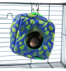 Домик-гамак из фетра Bambini Pets «Куб» для грызунов и хорьков 16х16х16 см