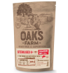 OAK'S FARM Grain Free Salmon Sterilised 8+ Cat сухой корм  для кошек зрелых стерилизованных, беззерновой, Лосось,400гр