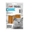 For Friends Лакомство для кошек (полоски из мяса индейки), 50г