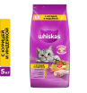 Whiskas для взрослых кошек подушечки с паштетом (курица, индейка), 5кг