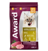 Award Cat Hairball & Indoor для выведения шерсти у взрослых домашних кошек (Утка, индейка)