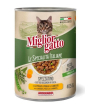 Miglior gatto Le Specialità Italiane для кошек кусочки в соусе курица, горох и морковь,405гр