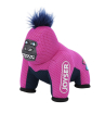 JOYSER Игрушка для собак Mightus Горилла J-Rilla с пищалкой M/L, розовая, 27 см