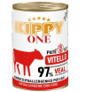 Kippy ONE Monoprotein Hyppoallergenic влажный корм для собак всех пород (телятина) 400гр