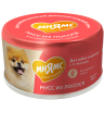 Мнямс вляжный корм для собак и щенков, мусс (лосось) 80гр