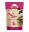 Nature's Protection ARATON Adult влажный корм для кошек всех пород, кусочки в соусе (говядина,курица) 85 г
