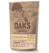 OAK'S FARM Grain Free Salmon with Krill Sterilised Adult Cat сухой корм  для кошек взрослых стерилизованных, беззерновой, Лосось и криль , 400гр