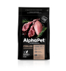 AlphaPet сухой корм  для взрослых стерилизованных кошек,с ягненком и индейкой,1,5кг