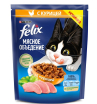 Феликс Мясное объедение сухой корм для кошек с курицей, 200г срок до 02.05.2026г