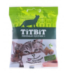 TiTBiT Лакомство для кошек (хрустящие подушечки с сыром и паштетом из кролика), 30г