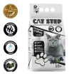 Cat Step Compact White Carbon Наполнитель минеральный комкующийся для кошачьих туалетов, 5л