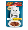 Гурме Перл Желе-Де-Люкс Корм консервированный для взрослых кошек (говядина в желе), 75г