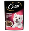 Cesar Корм консервированный для взрослых собак всех пород, Говядина и кролик со шпинатом, 85г